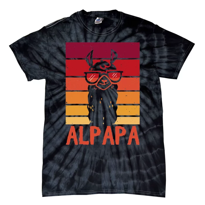 ALPAPA Alpaca Fan Llama Fan Lover Fathers Day Tie-Dye T-Shirt