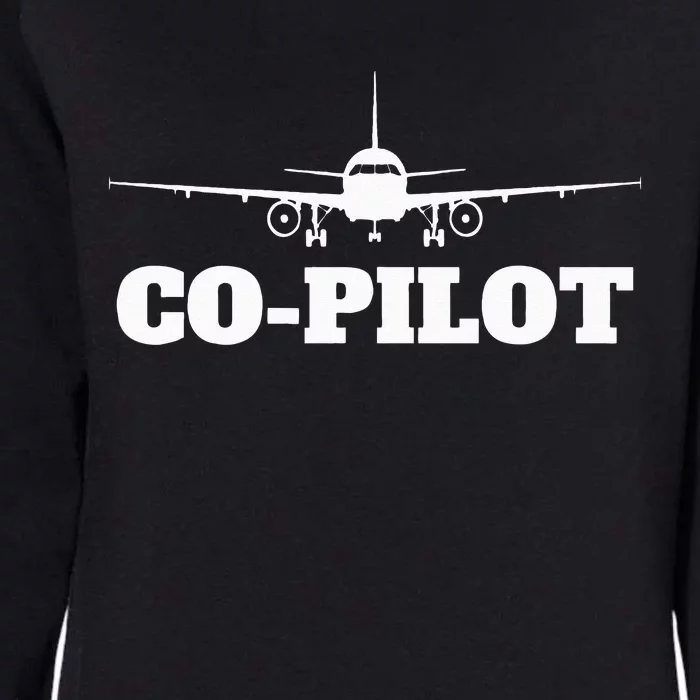 Aviation Airplane Flying Airline CoPilot Pilot Gift Womens California Wash Sweatshirt