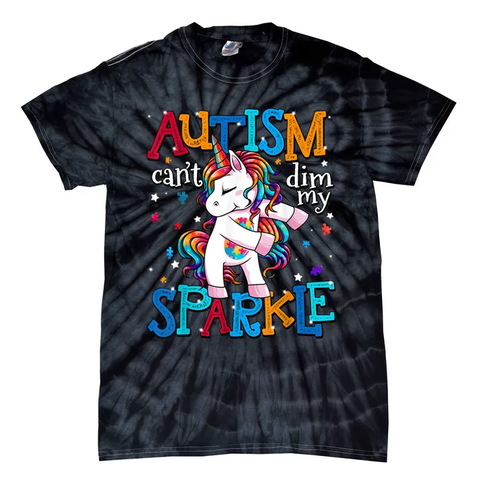 Autism Awareness For Autism Mom Tie-Dye T-Shirt