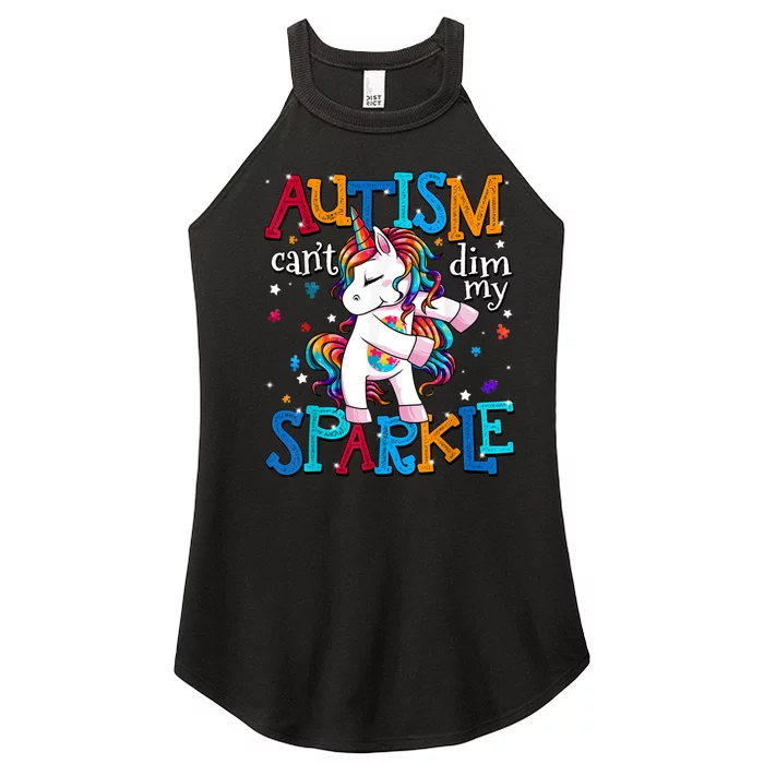 Autism Awareness For Autism Mom Women’s Perfect Tri Rocker Tank