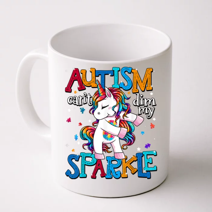 Autism Awareness For Autism Mom Front & Back Coffee Mug