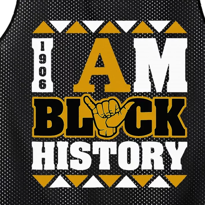 Alpha African Fraternity 1906 I Am Black History Mesh Reversible Basketball Jersey Tank