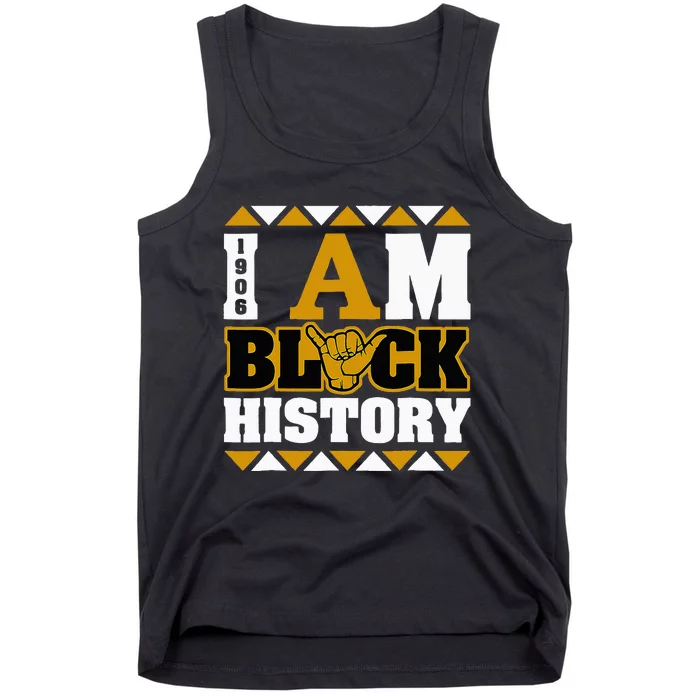 Alpha African Fraternity 1906 I Am Black History Tank Top