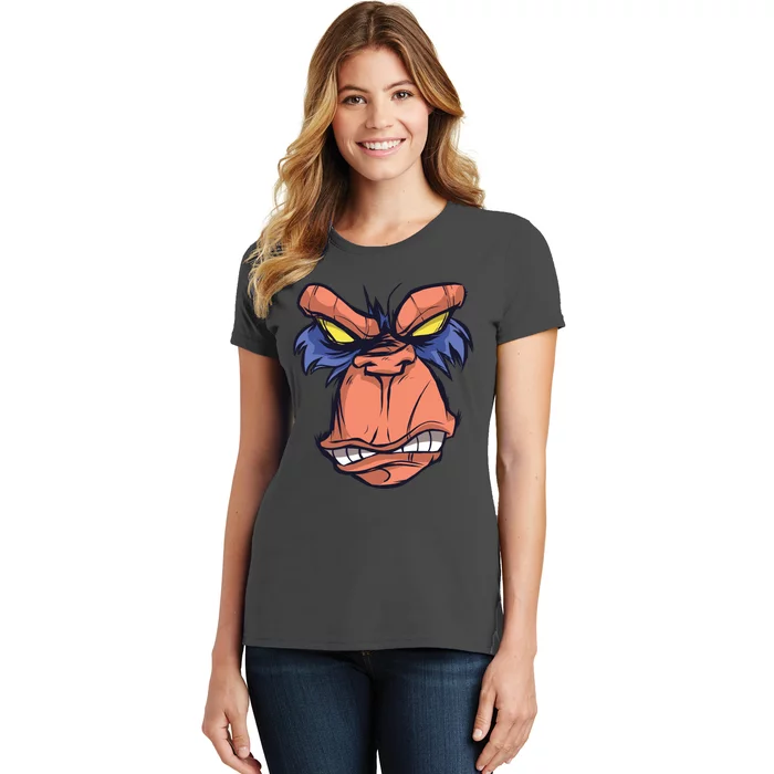 Angry Ape Face Women's T-Shirt