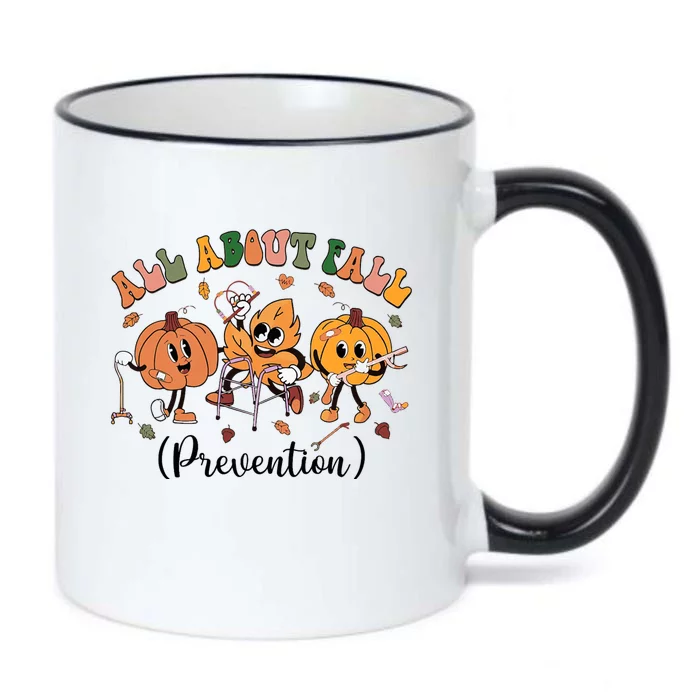 All About Fall Prevention Physical Therapy Funny Ot Ota Black Color Changing Mug