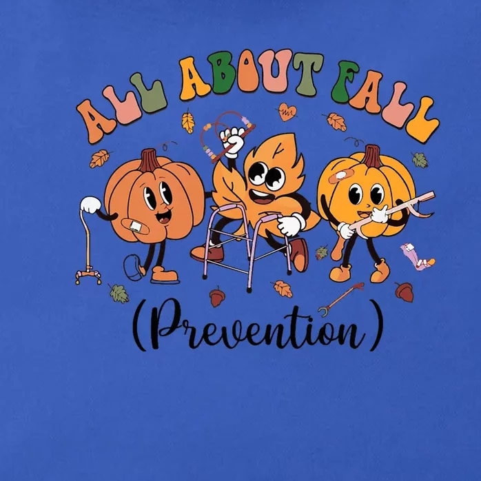 All About Fall Prevention Physical Therapy Funny Ot Ota Zip Tote Bag