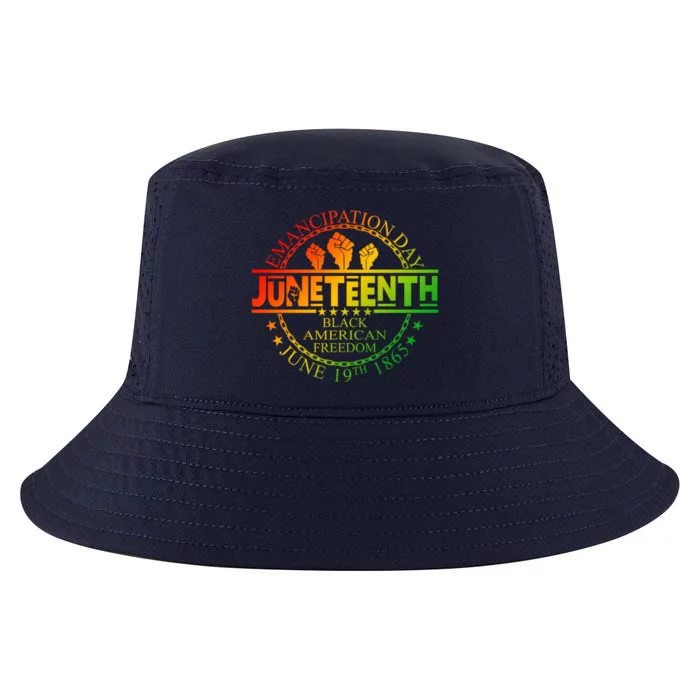 African American Freedom Black History June 19 Juneteenth Gift Cool Comfort Performance Bucket Hat