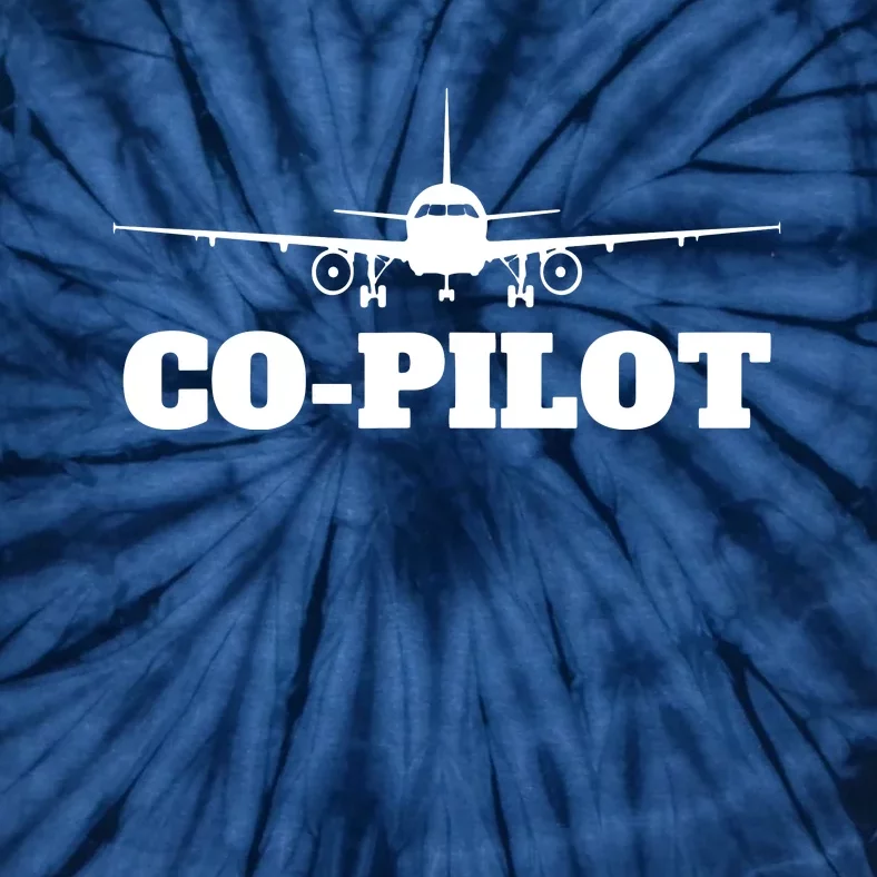 Aviation Airplane Flying Airline CoPilot Pilot Gift Tie-Dye T-Shirt