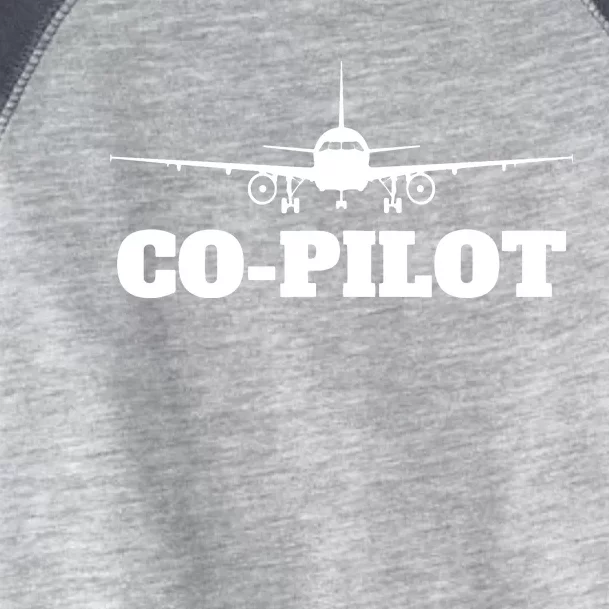 Aviation Airplane Flying Airline CoPilot Pilot Gift Toddler Fine Jersey T-Shirt