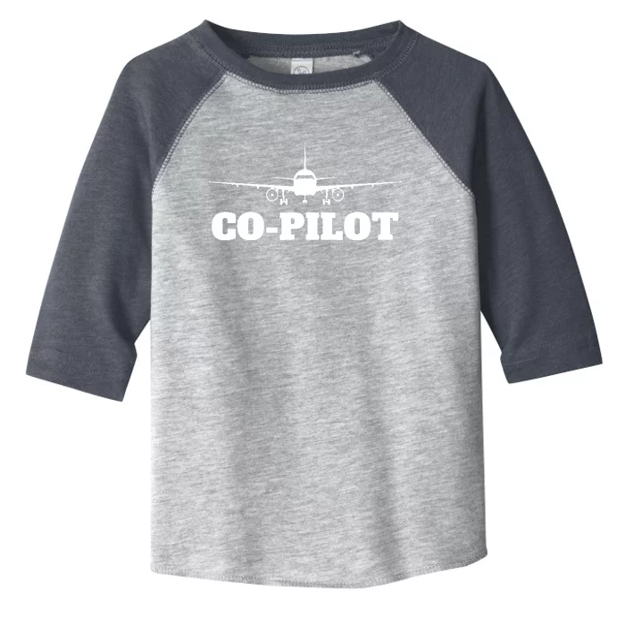 Aviation Airplane Flying Airline CoPilot Pilot Gift Toddler Fine Jersey T-Shirt