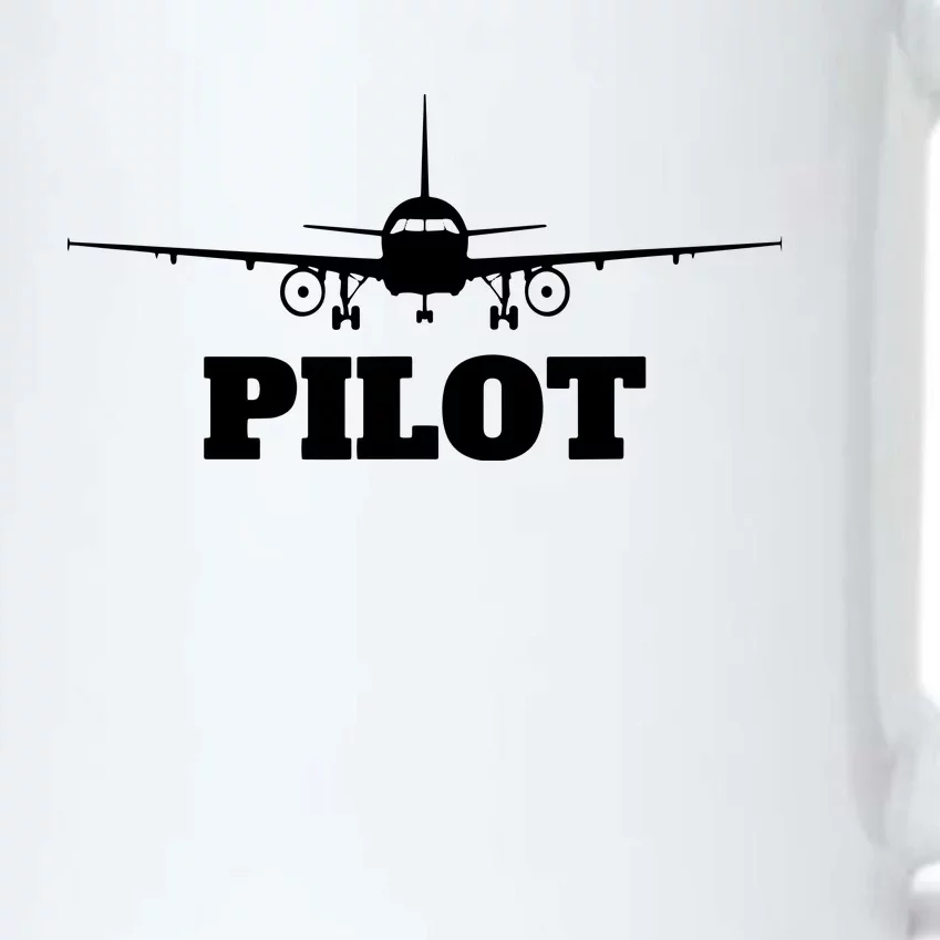 Aviation Airplane Flying Airline CoPilot Pilot Gift Black Color Changing Mug