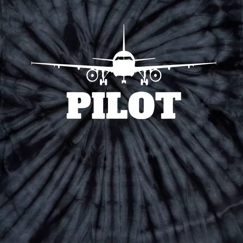 Aviation Airplane Flying Airline CoPilot Pilot Gift Tie-Dye T-Shirt