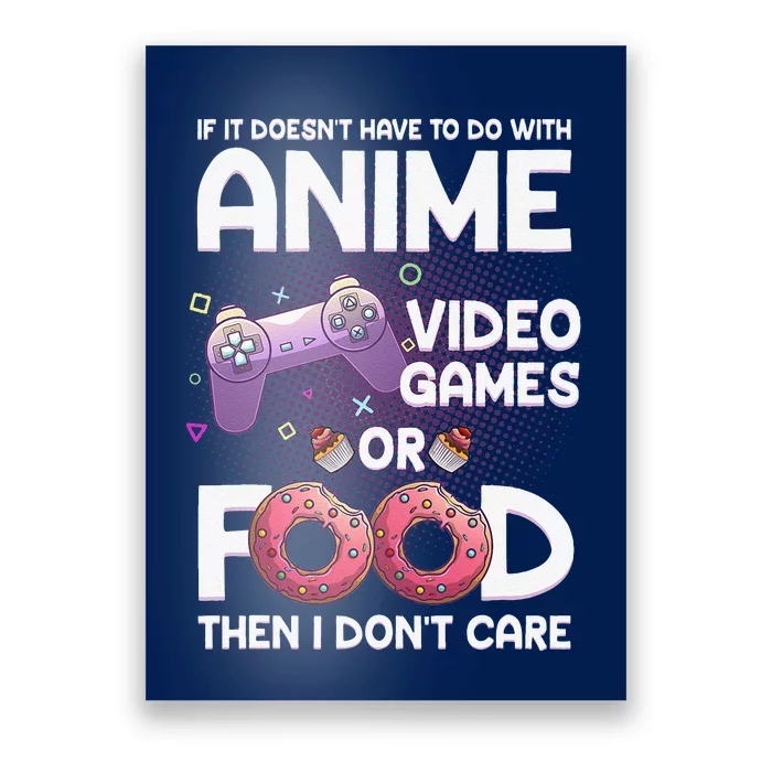 Anime Art For Womenn Girls Anime Merch Anime Lovers Poster