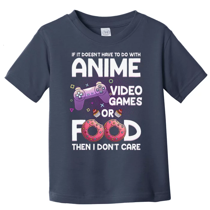 Anime Art For Womenn Girls Anime Merch Anime Lovers Toddler T-Shirt