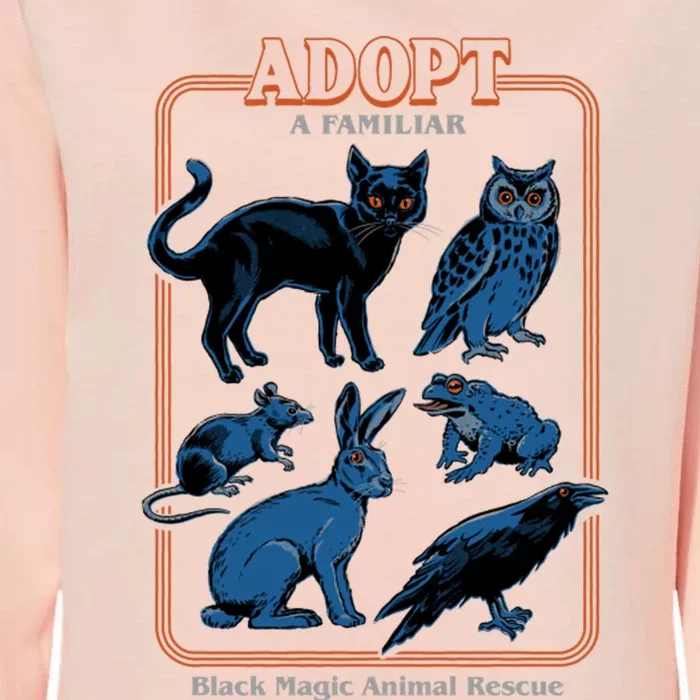 Adopt A Familiar Womens California Wash Sweatshirt