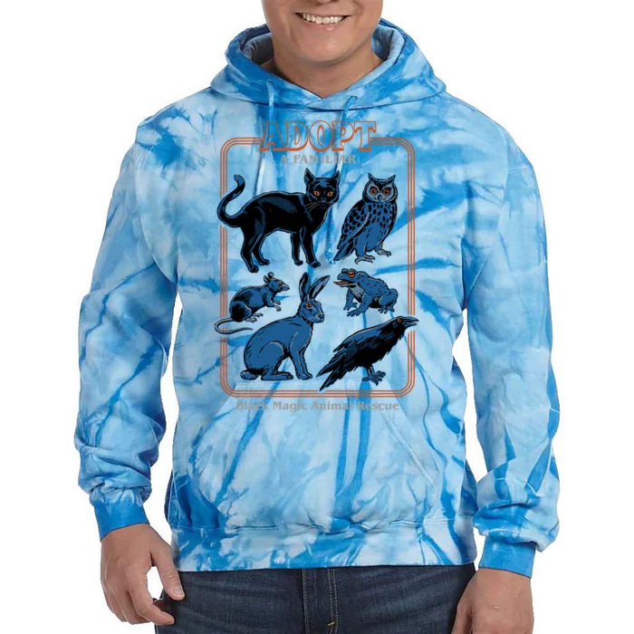 Adopt A Familiar Tie Dye Hoodie