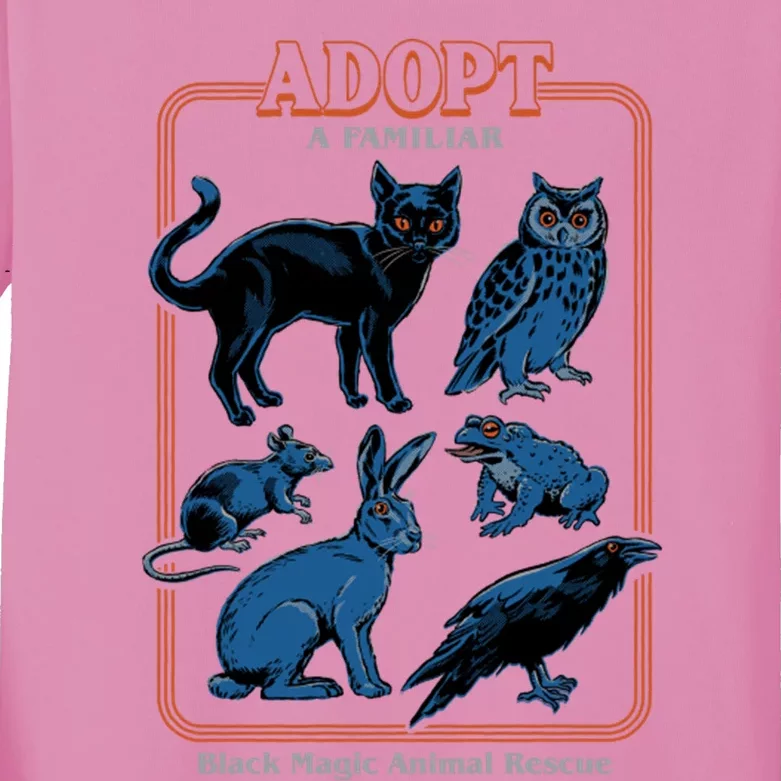 Adopt A Familiar Kids Long Sleeve Shirt