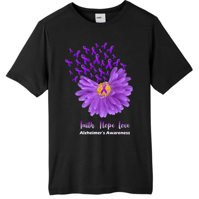 Alzheimer's Awareness Faith Hope Love ChromaSoft Performance T-Shirt