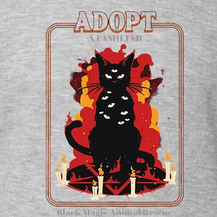 Adopt A Familiar Creepy Animal Haloween Costume Toddler Sweatshirt