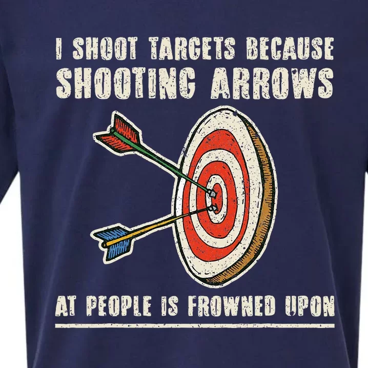 Archery Archer Funny Bowman Bow Archer Sueded Cloud Jersey T-Shirt