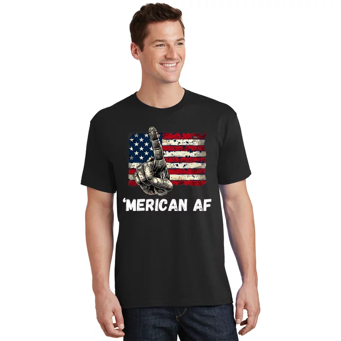 American’Merican Af Flag 4th Of July Patriotic Gift T-Shirt