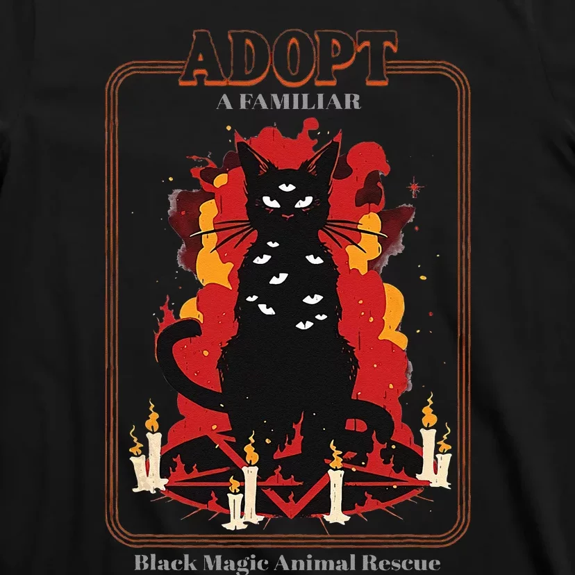 Adopt A Familiar Creepy Animal Haloween Costume T-Shirt