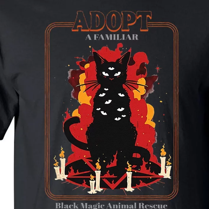 Adopt A Familiar Creepy Animal Haloween Costume Tall T-Shirt