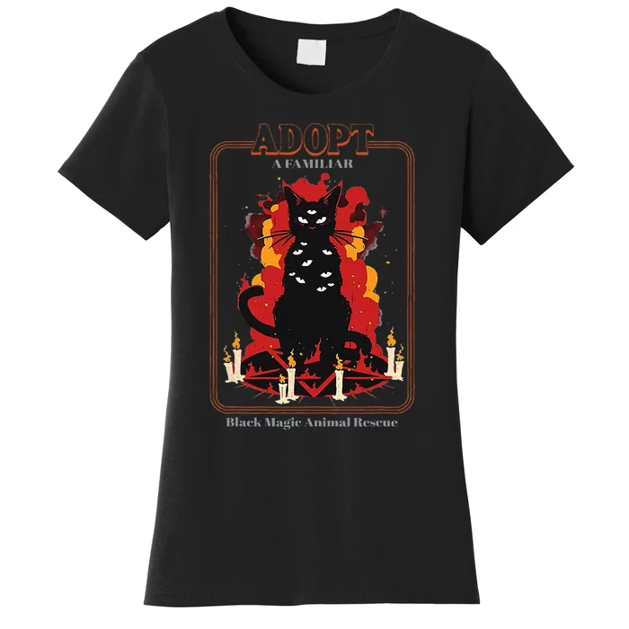 Adopt A Familiar Creepy Animal Haloween Costume Women's T-Shirt