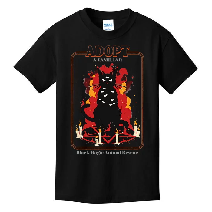 Adopt A Familiar Creepy Animal Haloween Costume Kids T-Shirt