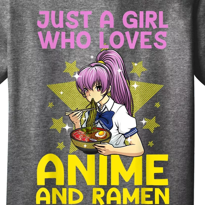 Anime Art For Women Teen Girls Anime Merch Ramen Anime Lover Shirt T-Shirt