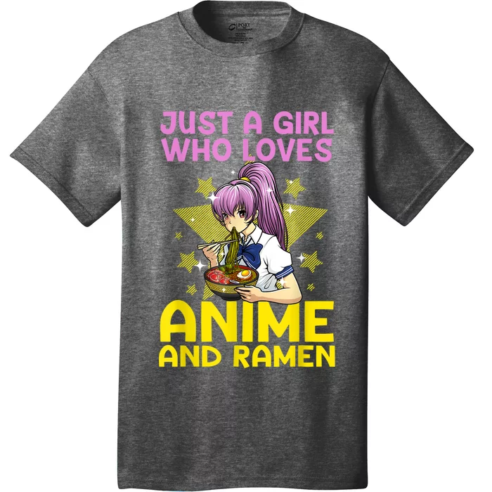 Anime Art For Women Teen Girls Anime Merch Ramen Anime Lover Shirt T-Shirt