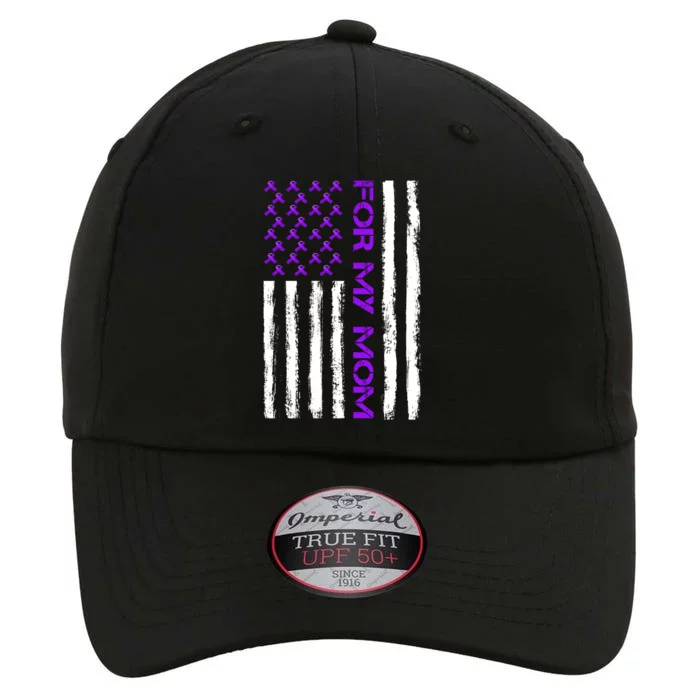 Alzheimer's Awareness For My Mom Support Flag The Original Performance Cap