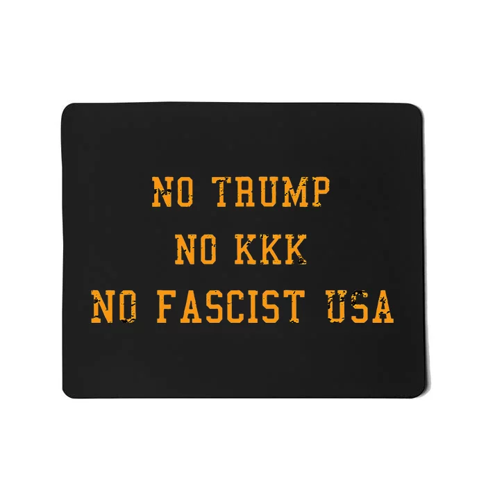 Antitrump Antifascism For Resist Movement Mousepad