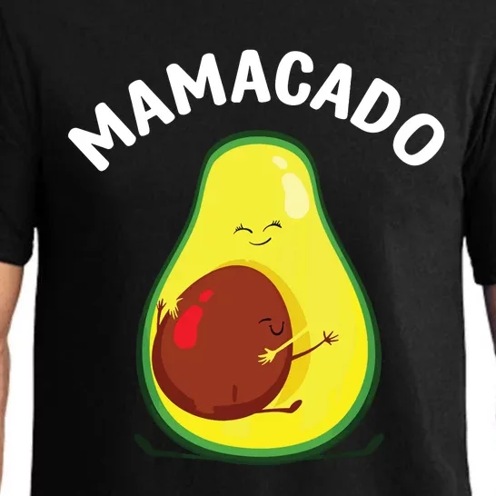 Avocado Art For Women Mama Mom Vegan Guacamole Avocado Lover Pajama Set