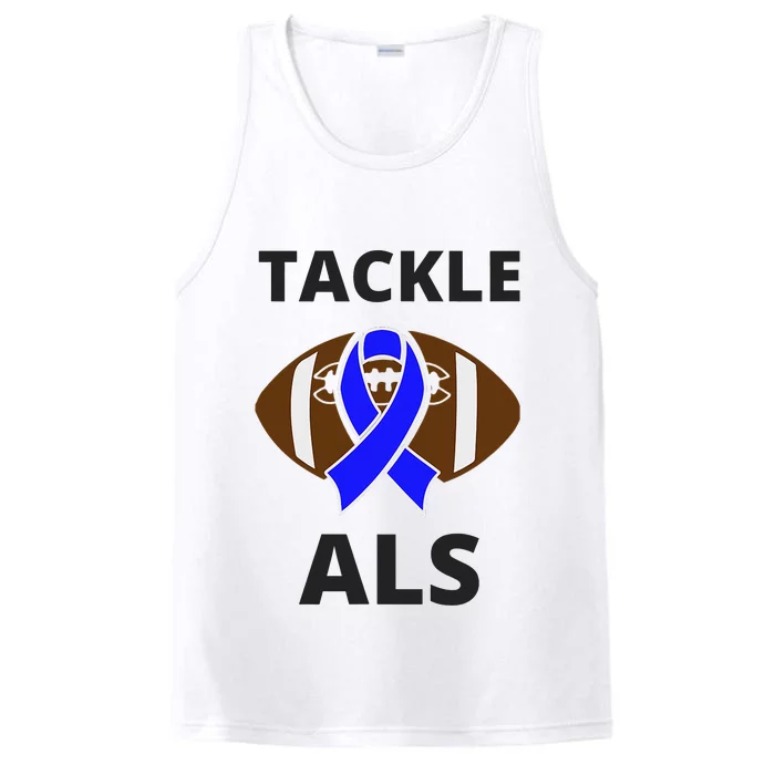 ALS Awareness Football Tackle Performance Tank