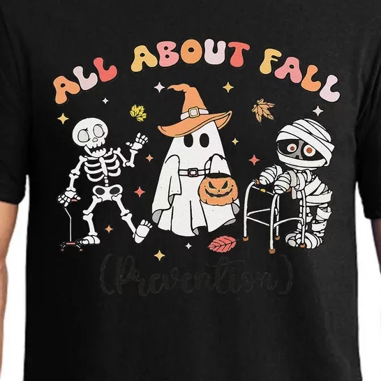 All About Fall Prevention Ghost Occupational Therapy Autumn Pajama Set