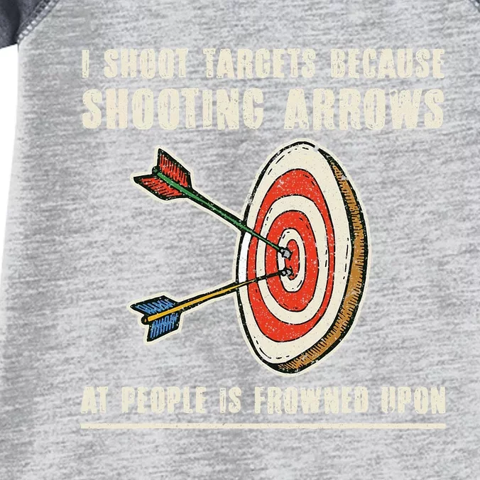 Archery Archer Funny Bowman Bow Archer Infant Baby Jersey Bodysuit