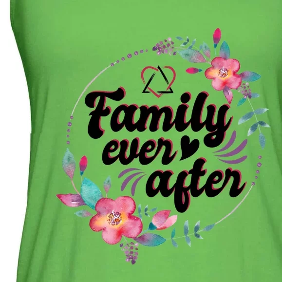 Adopt Adoption Family Gotcha Day Family Ever After Gift Ladies Essential Flowy Tank