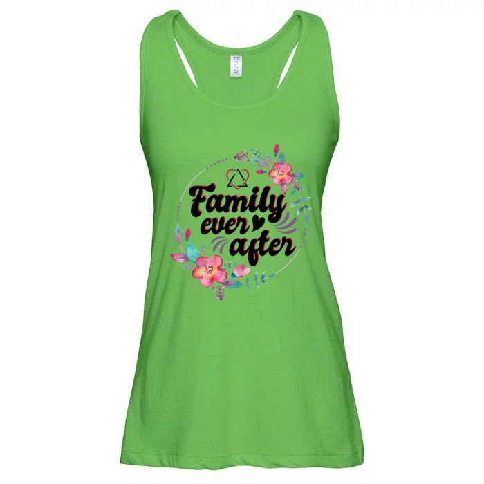 Adopt Adoption Family Gotcha Day Family Ever After Gift Ladies Essential Flowy Tank