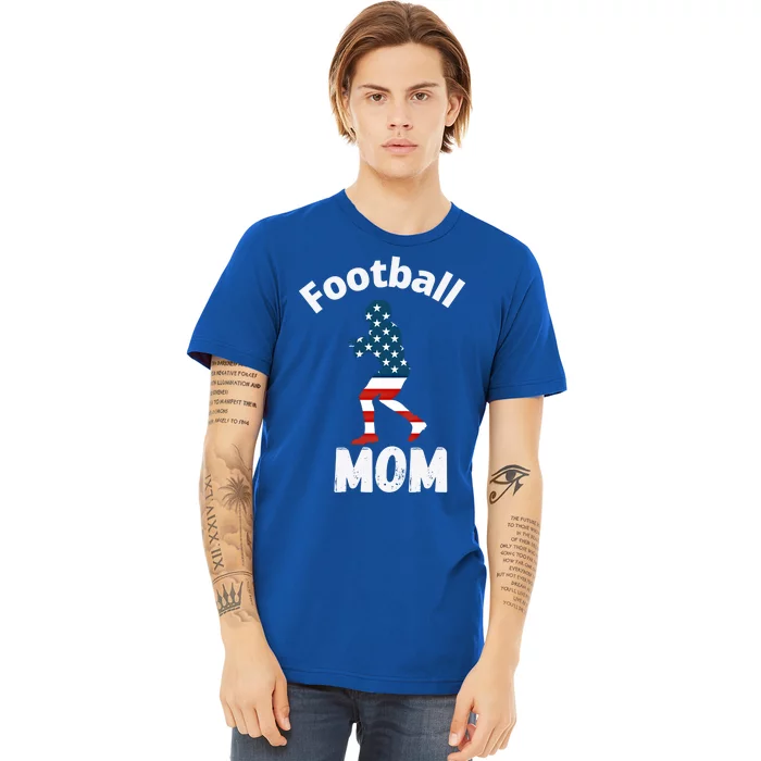 All American Football Mom Great Gift Premium T-Shirt