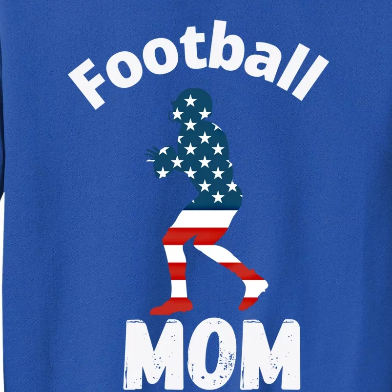 All American Football Mom Great Gift Tall Sweatshirt