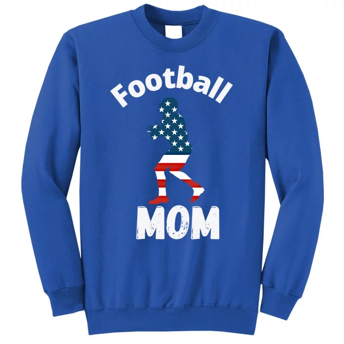 All American Football Mom Great Gift Tall Sweatshirt