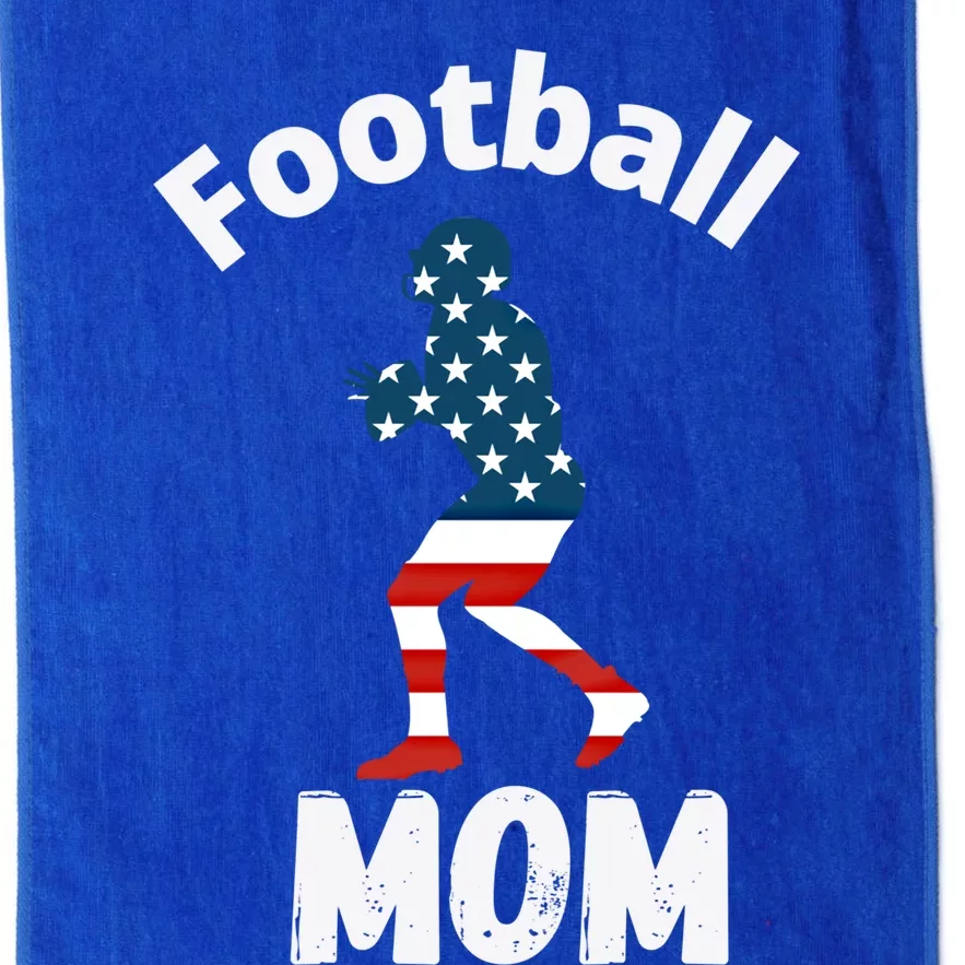 All American Football Mom Great Gift Platinum Collection Golf Towel