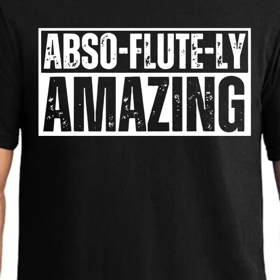 AbsoFluteLy Amazing Flute Player Musical Instrument Pajama Set