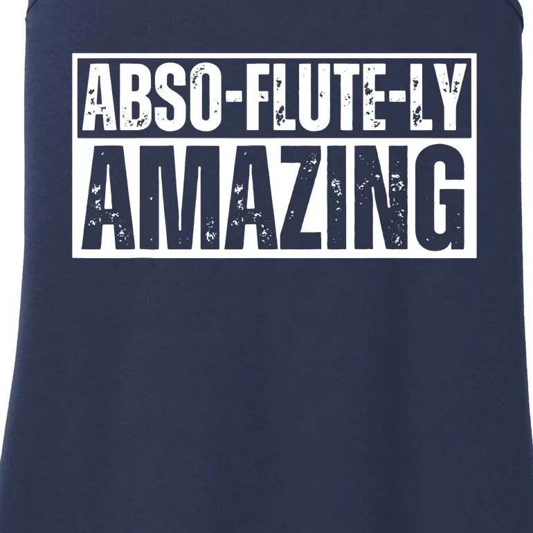 AbsoFluteLy Amazing Flute Player Musical Instrument Ladies Essential Tank