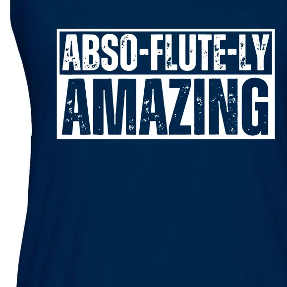 AbsoFluteLy Amazing Flute Player Musical Instrument Ladies Essential Flowy Tank