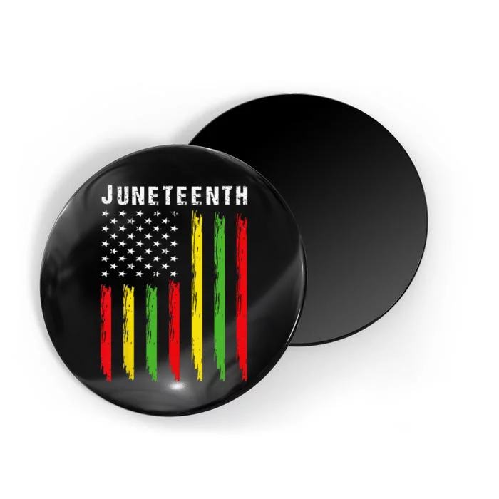 African American Flag Juneteenth Wo Magnet