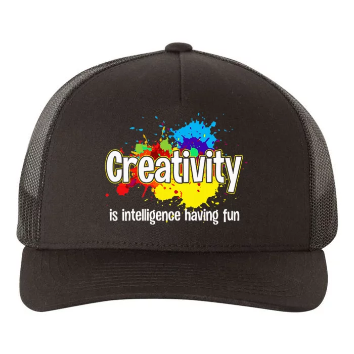 Artist Art For Women Creative Drawing Teacher Creativity Yupoong Adult 5-Panel Trucker Hat