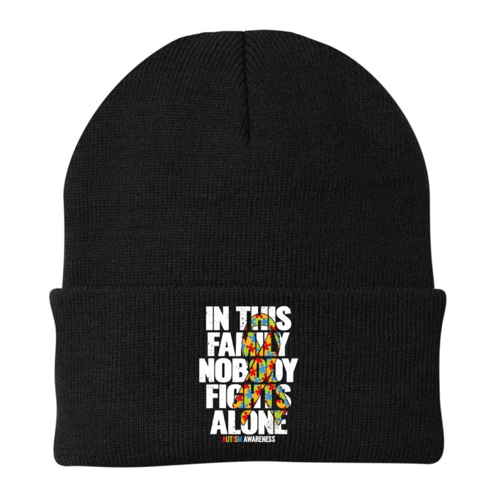 Autism Awareness Family Support Mom Autism Awareness Knit Cap Winter Beanie