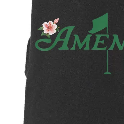 Amen Azalea Golf Masters Floral Golfing Enthusiast Doggie 3-End Fleece Hoodie